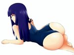 Wallpaper : anime, ass, blue hair, girl, hinata hyuga, hot, 